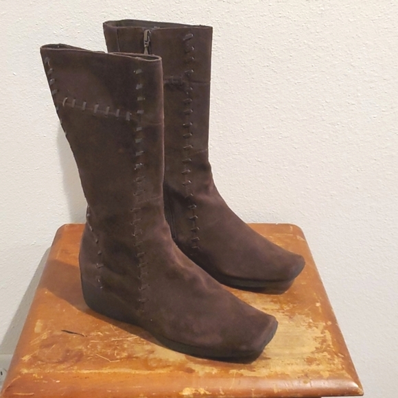 Easy Spirit Shoes - NEW EasySpirit brown ladies leather boots sz 7 CLOSET CLOSING